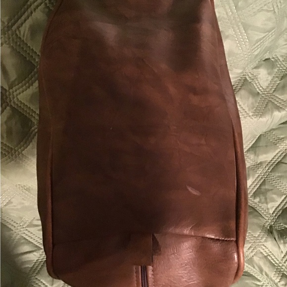 Faux leather boot carrier storage dust cover cowgirl boots zippered - Picture 8 of 9